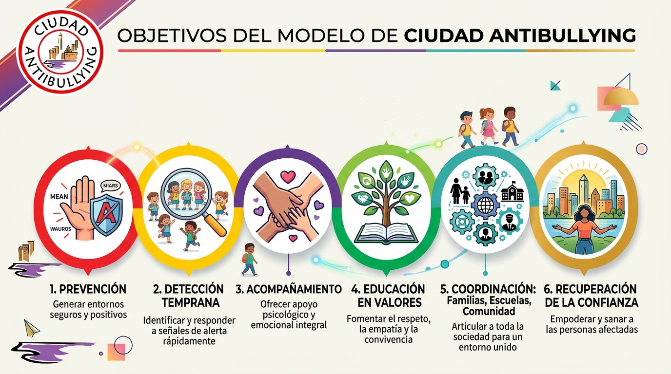 Objetivos Ciudad Antibullying